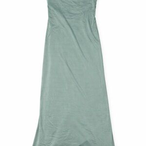 Zara Sage Green Maxi Slip Dress